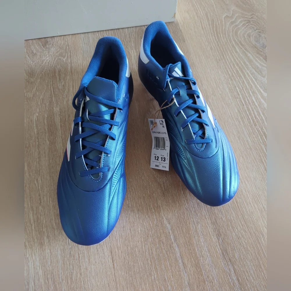 ADIDAS COPA PURE 2.3 FG Soccer Cleats Mens 12 Lucid Blue IE4896